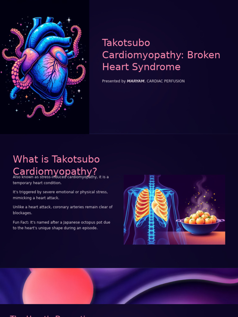 Understanding Takotsubo Syndrome | PDF | Myocardial Infarction | Heart