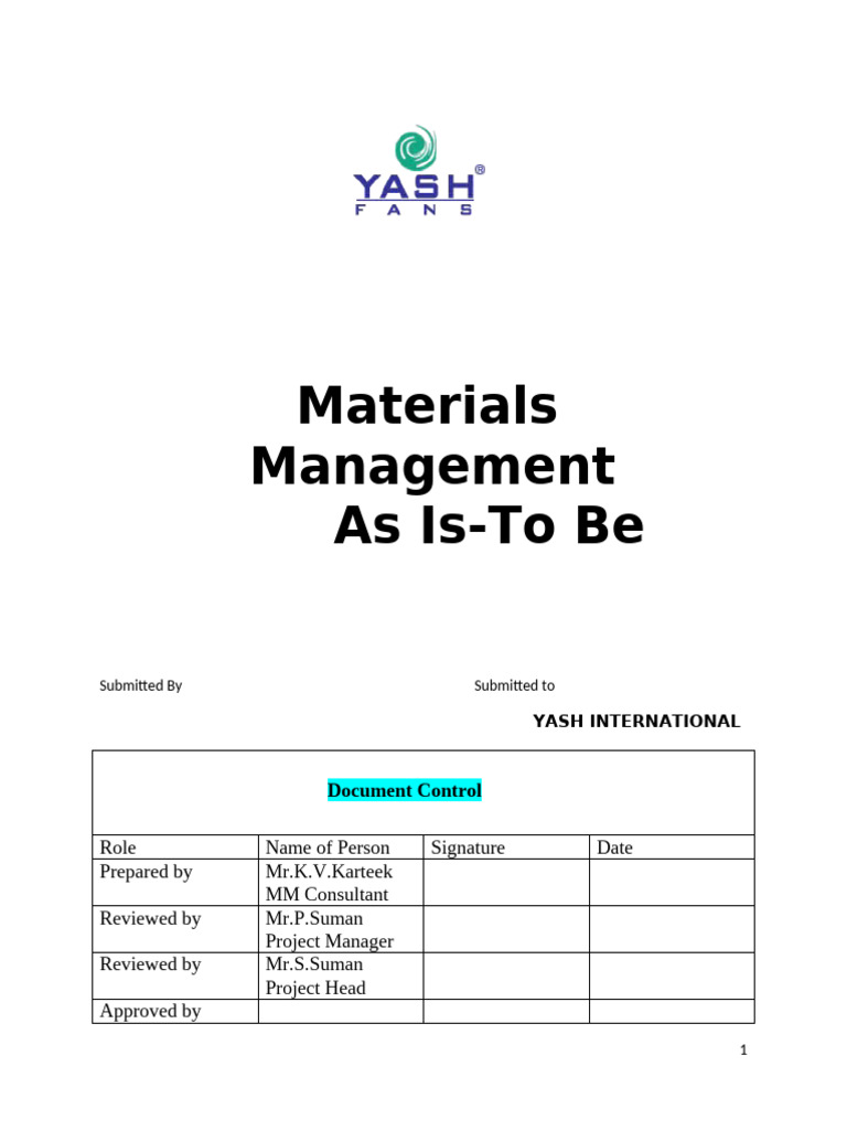 MM at YASH | PDF | Receipt | Excise