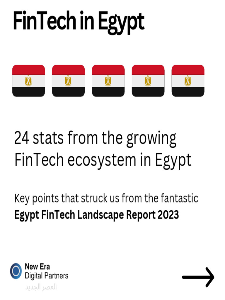 Egypt FinTech Landscape 2023 Insights | PDF
