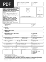 Splnomocnenie Zakonneho Zastupcu Dietata Na Cestu Do Zahranicia | PDF