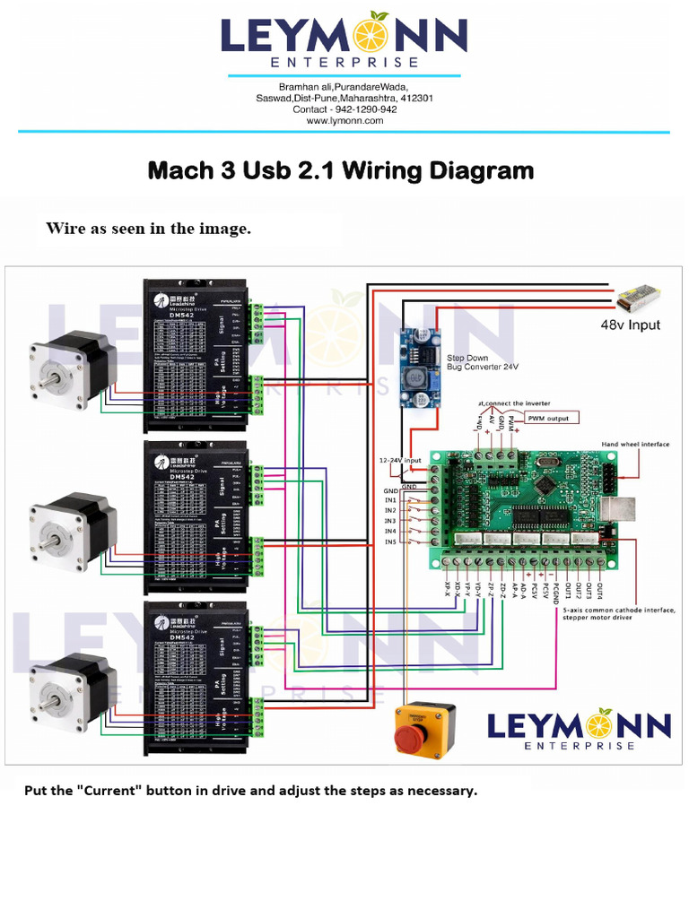 Mach3 USB 2.1 Wiring Guide | PDF