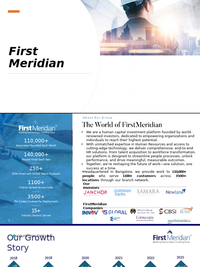 FirstMeridian: Leading HR Solutions Provider | PDF | Human Resources ...