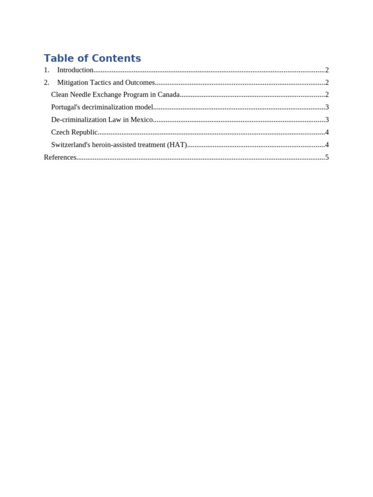 Drug Decriminalization and Harm Reduction Strategies | PDF | Addiction ...