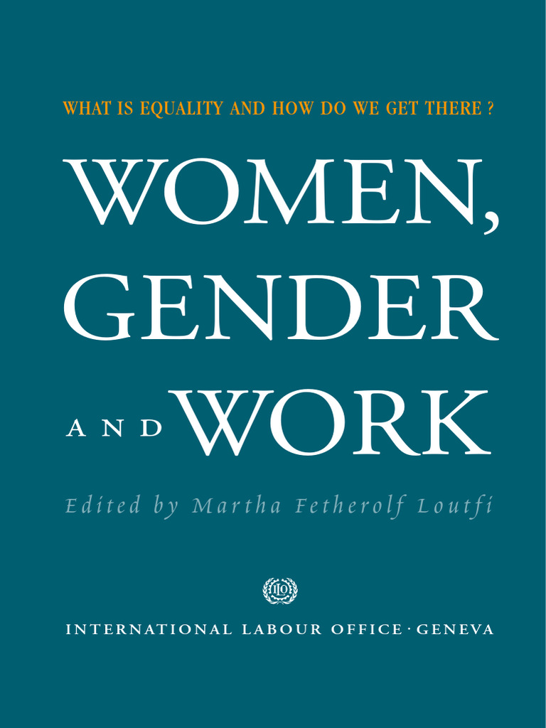 Women, Gender, and Work Equality Guide | PDF | Labour Economics ...
