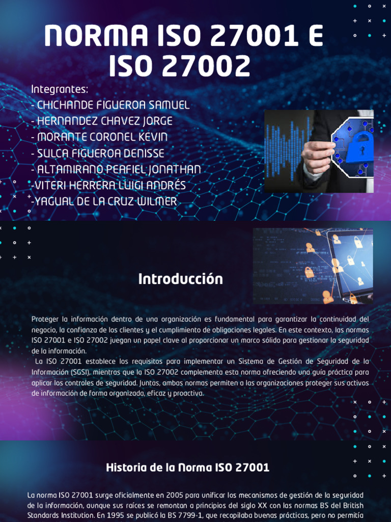 ISO 27001 y 27002: Seguridad de la Información | PDF | La seguridad ...