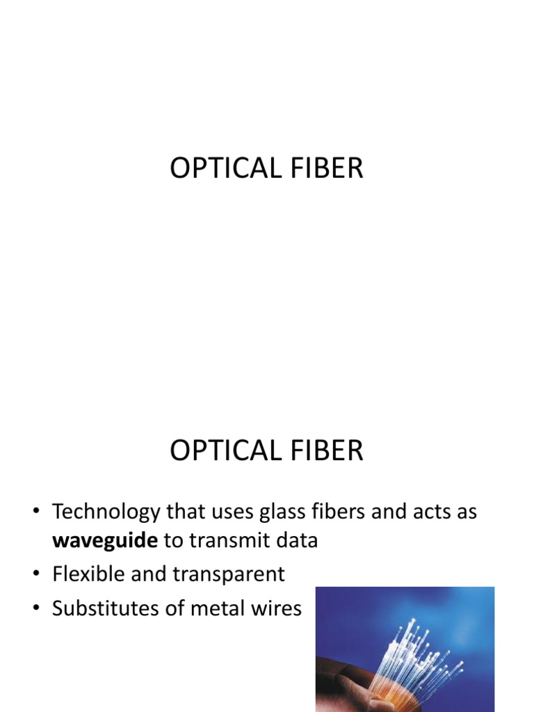 Understanding Optical Fiber Technology | PDF | Optical Fiber | Light