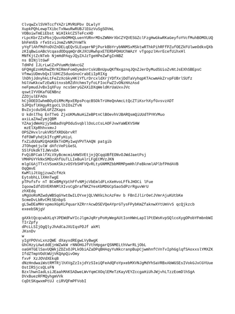 Random Text String Generator | PDF