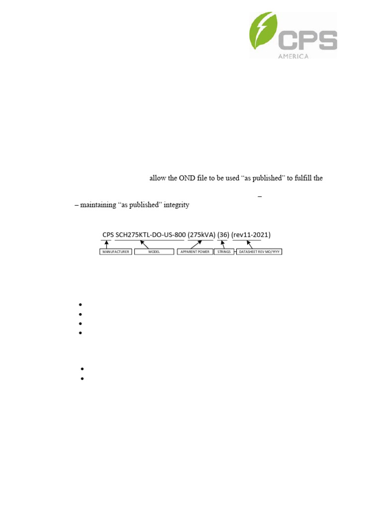 CPS OND Files and PVSYST Guidelines | PDF | Power Inverter | Electrical ...