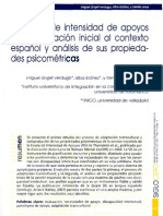 La adaptación inicial de la Escala de Intensidad de Apoyos (SIS) al contexto español