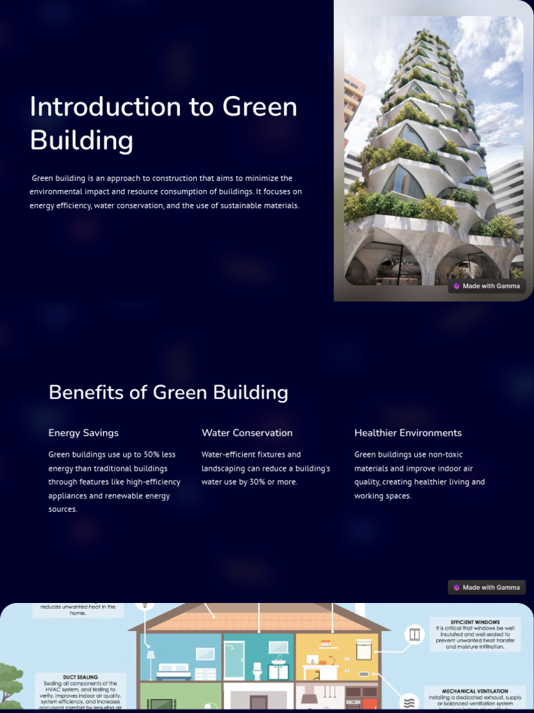 Introduction to Green Building Concepts | PDF | Green Building ...