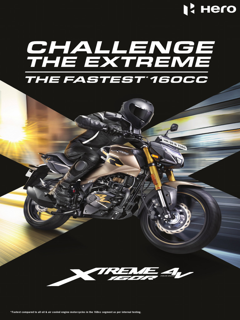 Xtreme 160R 4V - Dual Channel ABS - Brochure | PDF | Anti Lock Braking ...