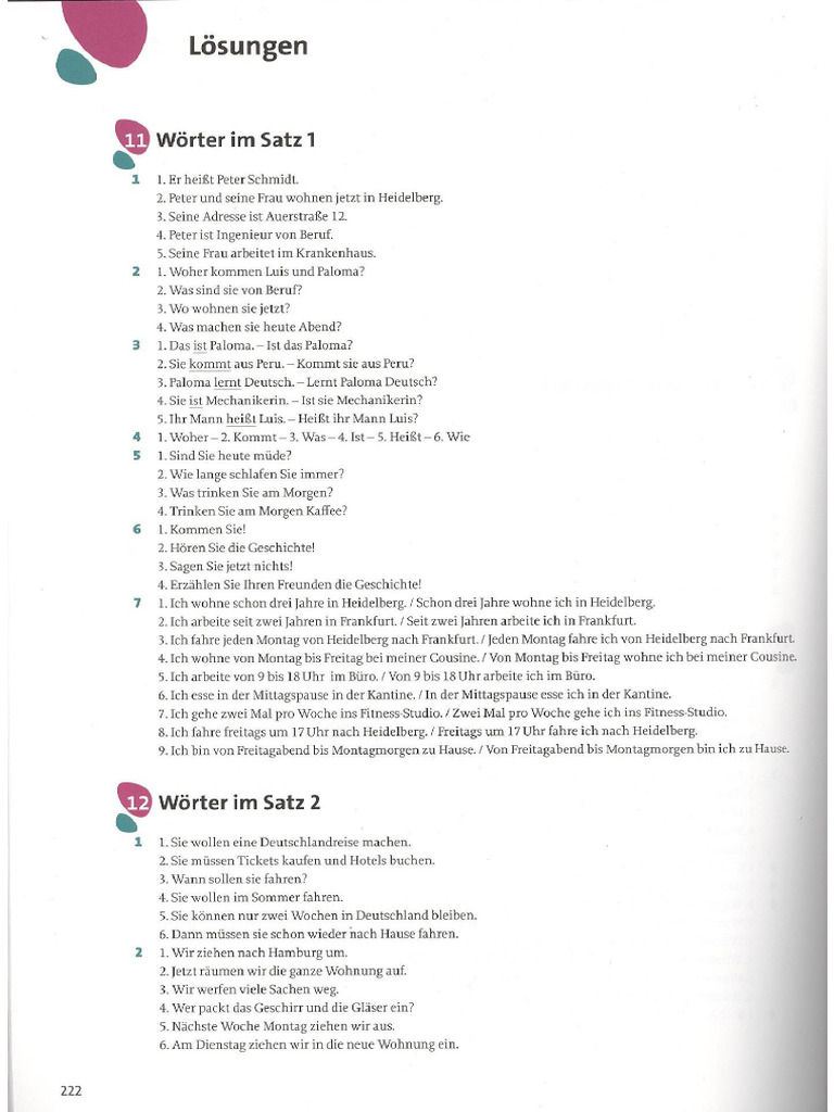 Grammatik Aktiv A1 B1 Pages 108 | PDF