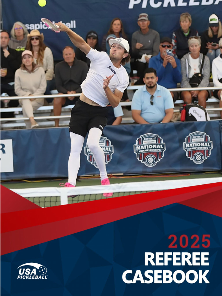 2025 USA Pickleball Referee Casebook | PDF | Referee | Sports
