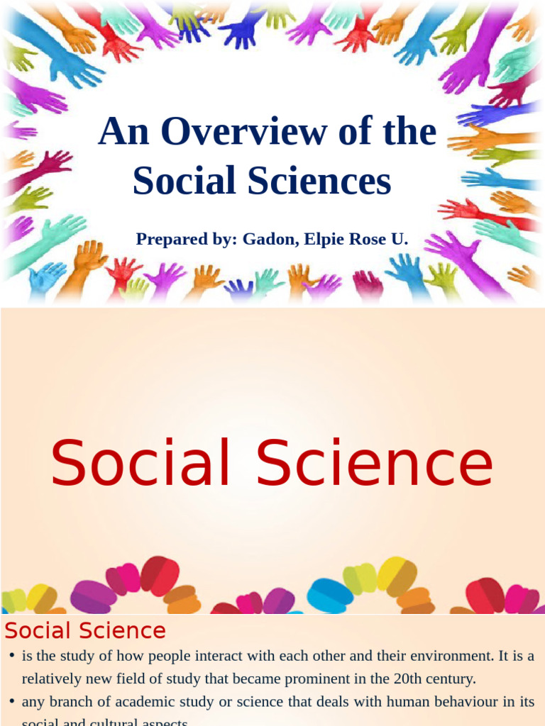 Social Science and Philosophy - Elpie | PDF | Social Sciences | Science