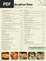 Braza Menu and Prices Overview | PDF | Salad | Steak