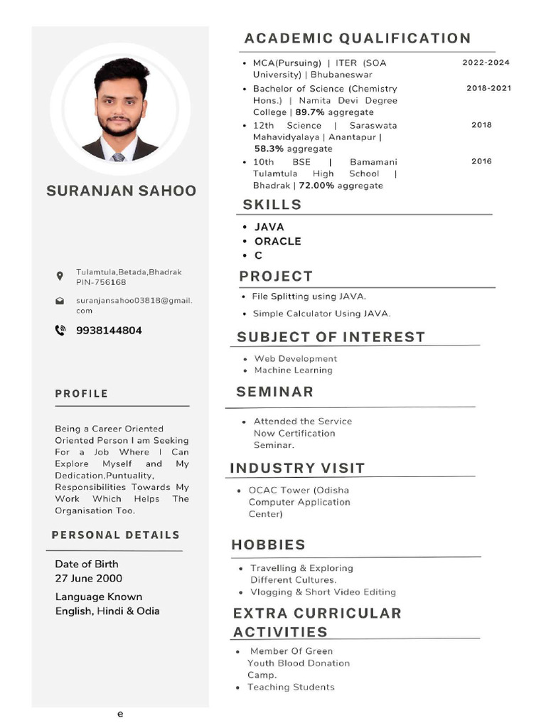 Rintu CV Compressed | PDF