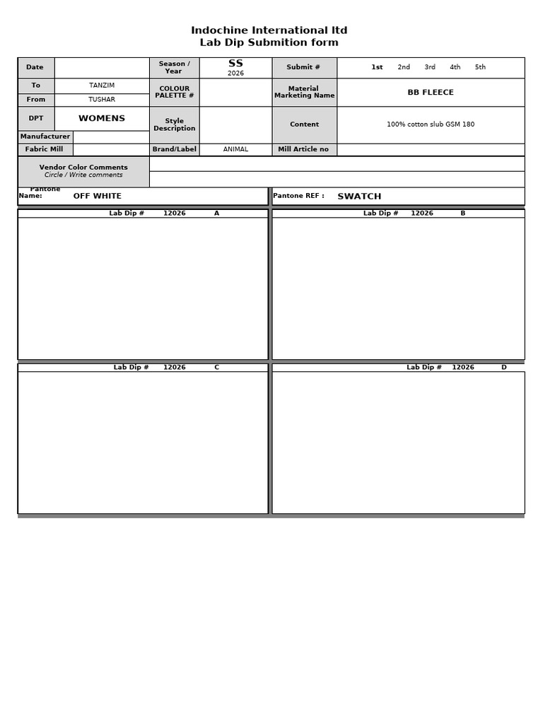 Animal LD Format | PDF