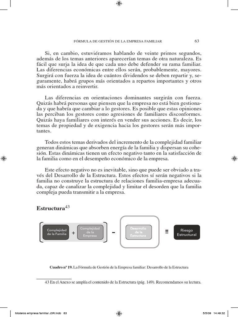 Desarrollo de La Estructura Empresas Familiares | PDF | Business ...