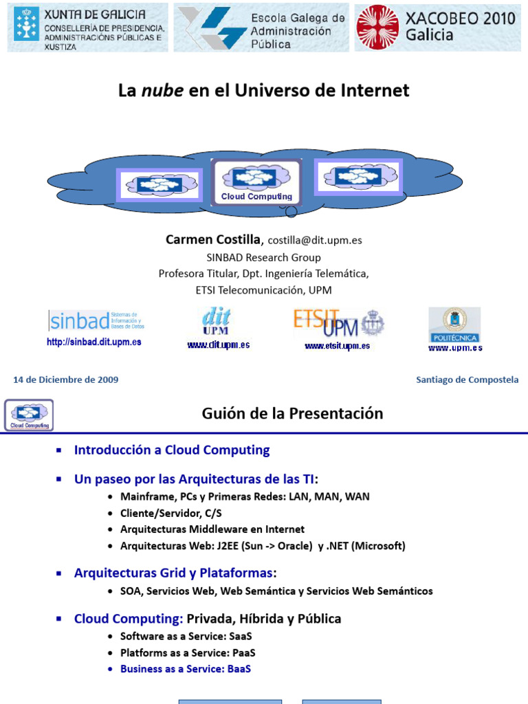 Introducción al Cloud Computing y TI | PDF | Computación en la nube ...
