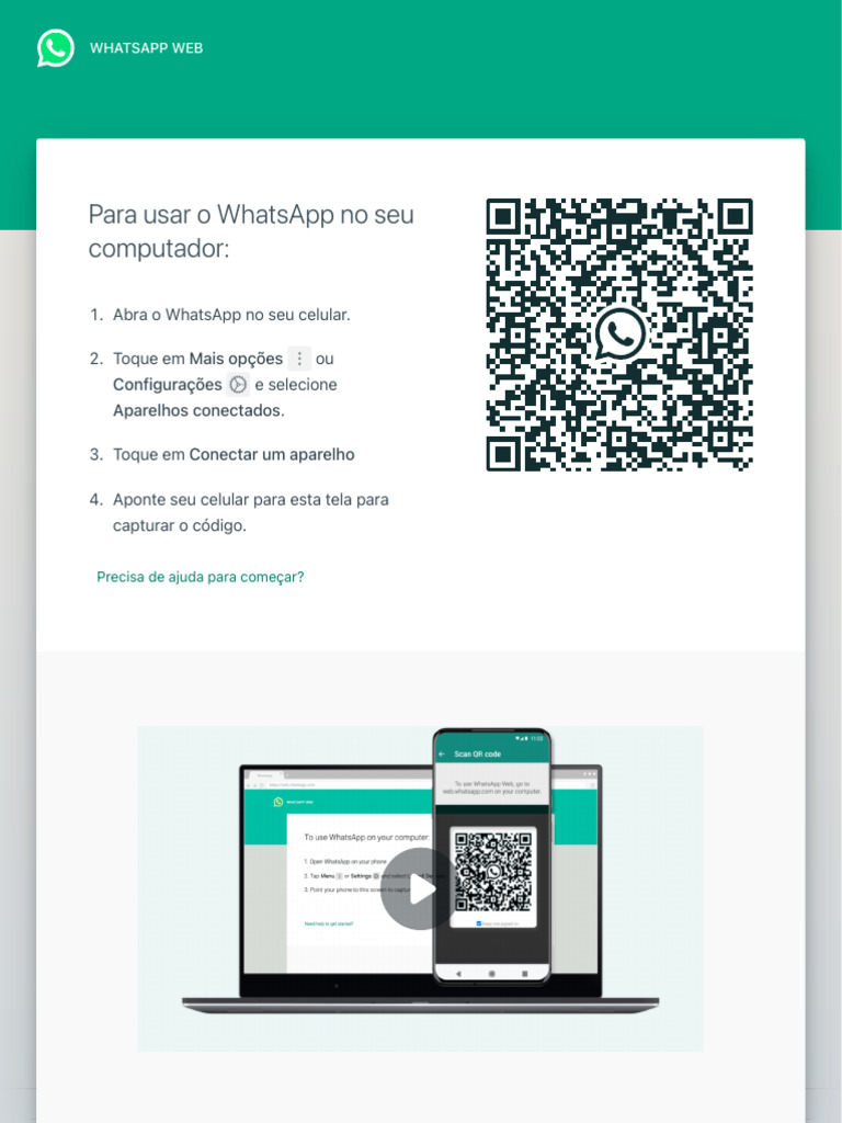 Como Usar WhatsApp Web no PC | PDF