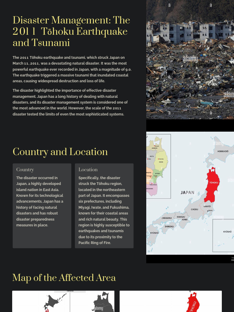 Tōhoku Earthquake and Tsunami Overview | PDF | Tsunami | Earthquakes