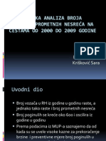 Vozači I Prometne Nesreće Na Cestama RH 2000-2009