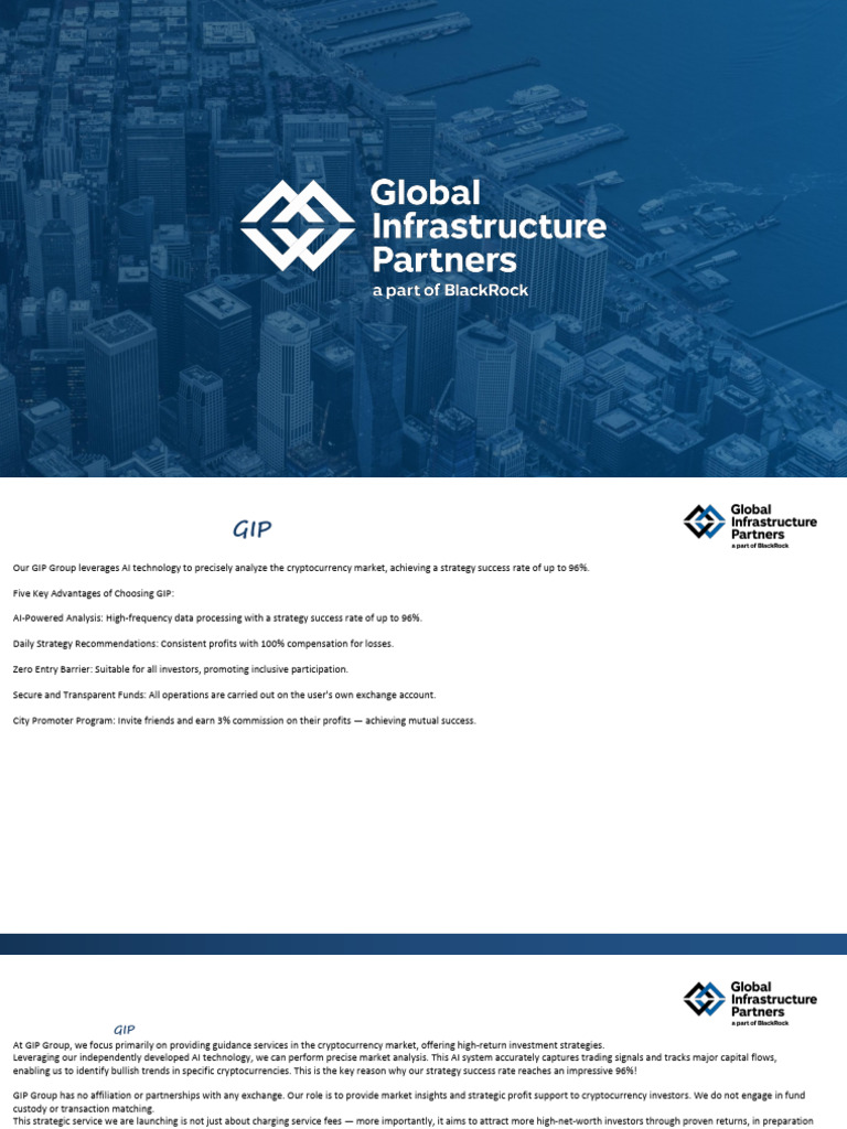 GIP Operational Mechanism and Profit Model | PDF | Cryptocurrency |  Artificial Intelligence