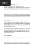 Download Cara Membersihkan Karburator by Muhammad Wisda SN88859894 doc pdf
