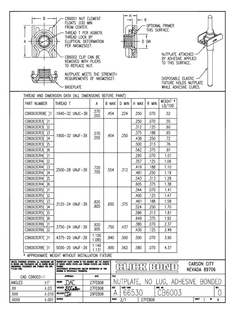 CB 6003 | PDF