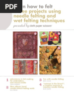 Download Felting Instructions by ingridthefin SN88860871 doc pdf