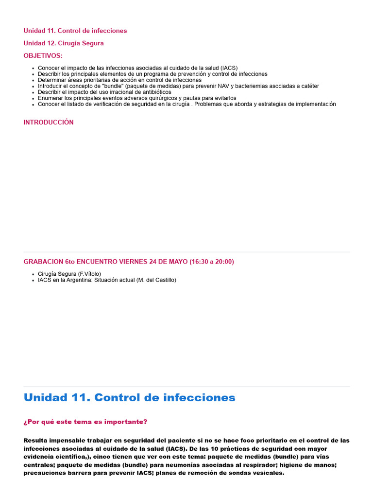 Control de Infecciones en Hospitales | PDF | Lavado de manos ...