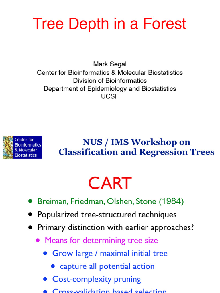 CLASSIFICATION AND REGRESSION TREES BREIMAN ET AL 1984 visual data 8