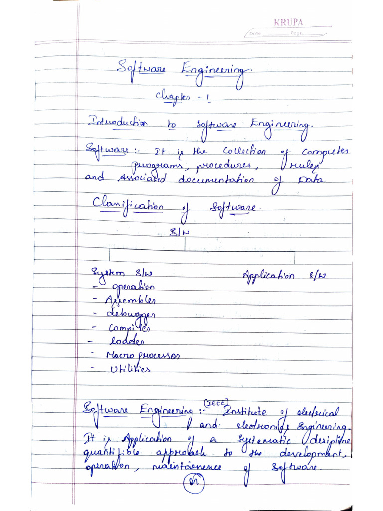 Se Notes - 20230830 | PDF