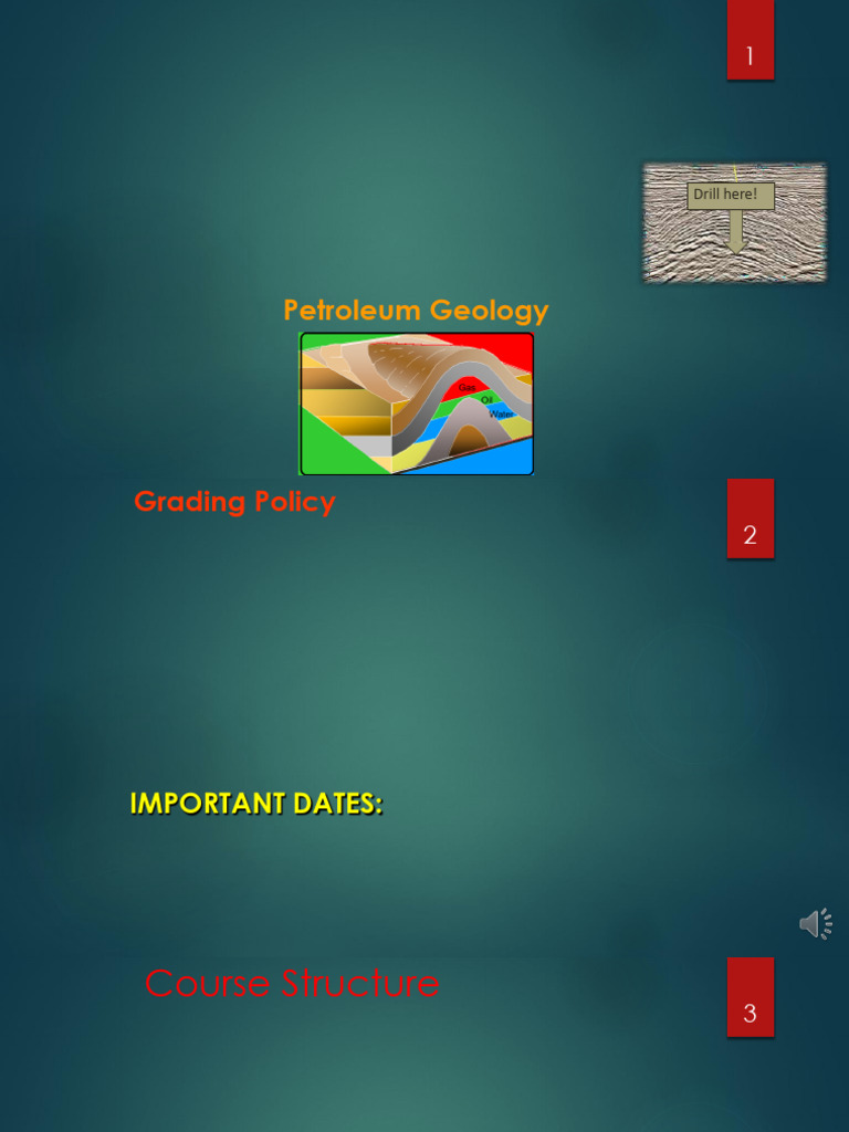 Petroleum Geology Lecture Overview | PDF | Petroleum | Petroleum Geology