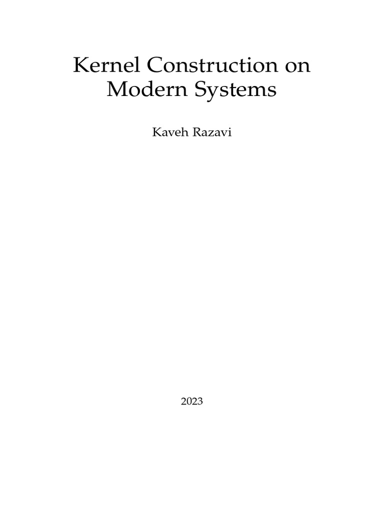 Kernel Memory Management in RISC-V | PDF | Dynamic Random Access Memory ...