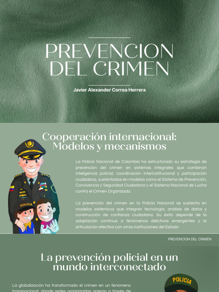 Estrategias de Prevención del Crimen | PDF | Policía | Crimen organizado