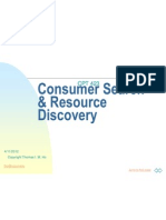 Consumer Search & Resource Discovery: Tho@iupui - Edu