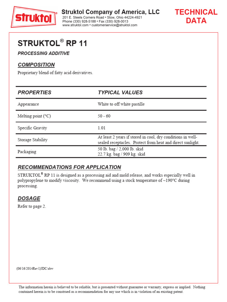 TD RP11 | PDF | Plastic | Building Materials