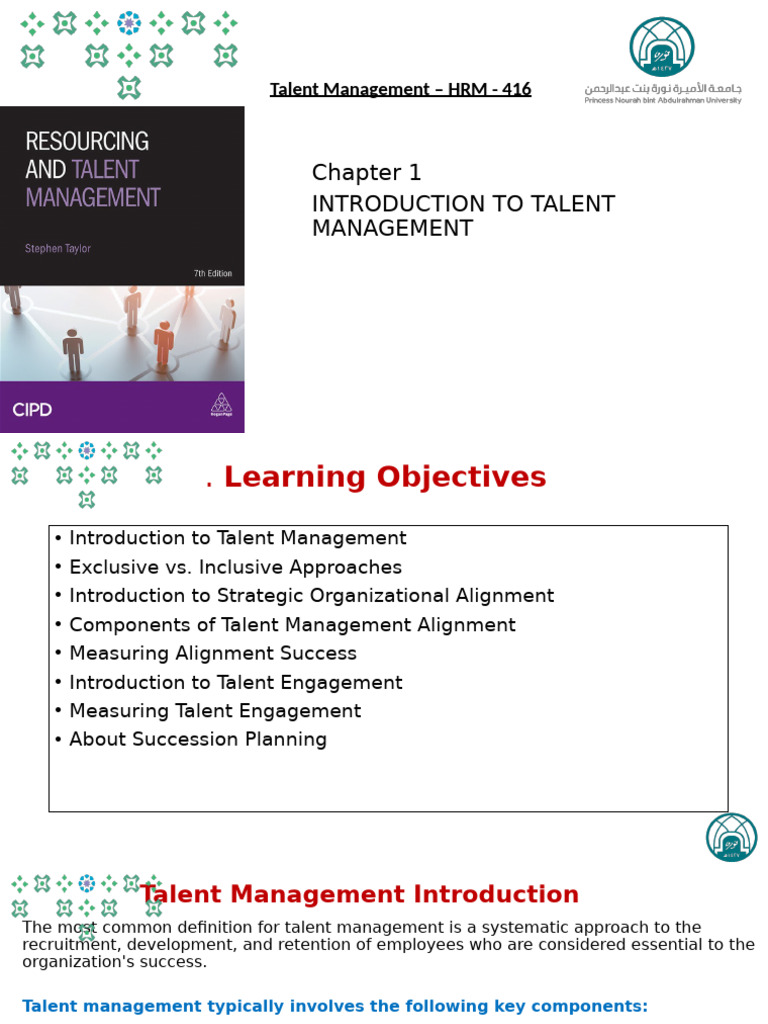 1-Introduction To Talent Management | PDF | Talent Management ...