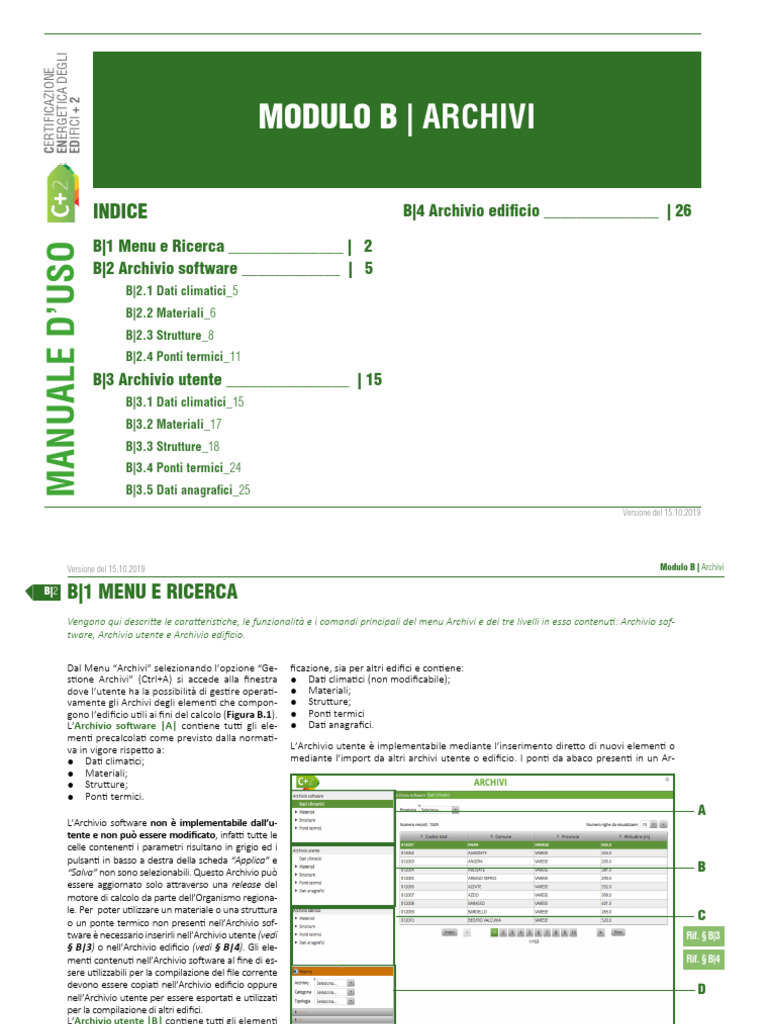 Modulo B - Archivi | PDF