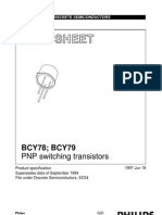 BCY78X Data Sheet Semicondutores