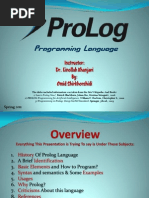 My Prolog Presentation