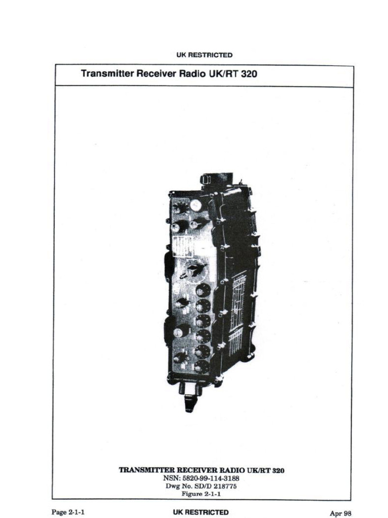 UK PRC 320 General Description | PDF