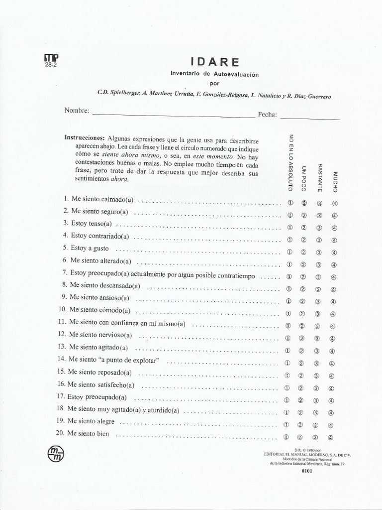 Cuadernillo Idare | PDF