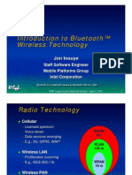 Introduction To Blue Tooth Wireless Technology
