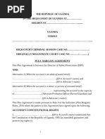 Section 105A Plea and Sentence Agreement | PDF | Criminal Procedure In ...