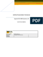 Especificaciones Técnicas Upgrade DCS U2 Rev A