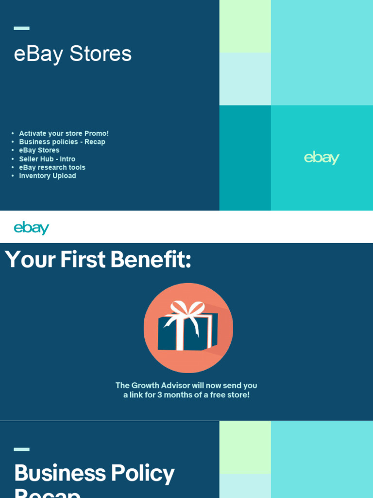eBay Store Categories Overview | PDF | E Bay | Subscription Business Model