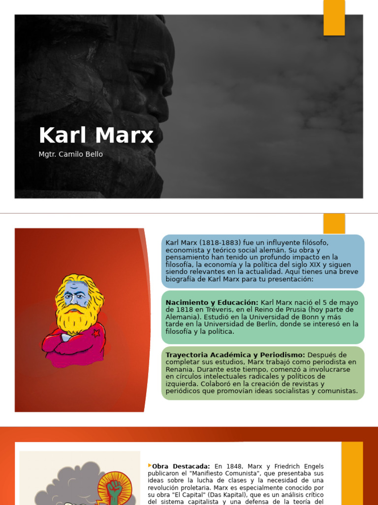 Biografía y legado de Karl Marx | PDF | Karl Marx | Comunismo