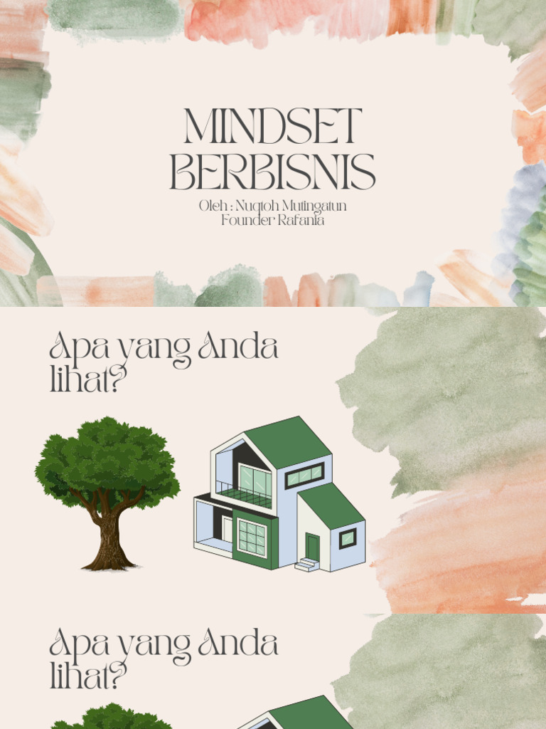 Mindset Berbisnis: Panduan Lengkap | PDF